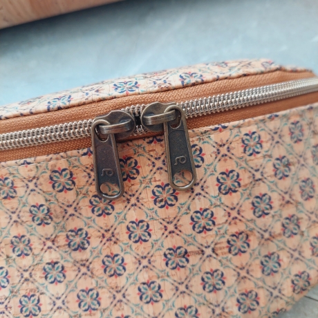 MINI-Bauchtasche aus KORK, NATUR fair vegan handmade