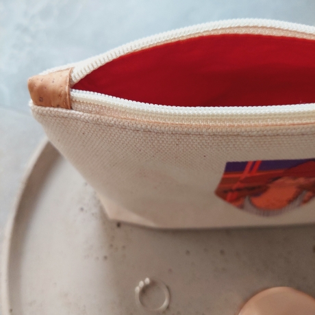 Taschenorganizer, Kosmetiktasche,  fair vegan handmade