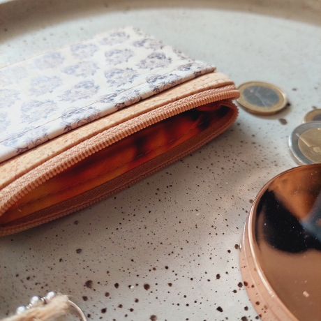  Tasche aus KORK, Geldbörse, NATUR fair vegan handmade