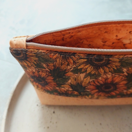 Taschenorganizer aus KORK, NATUR fair vegan handmade