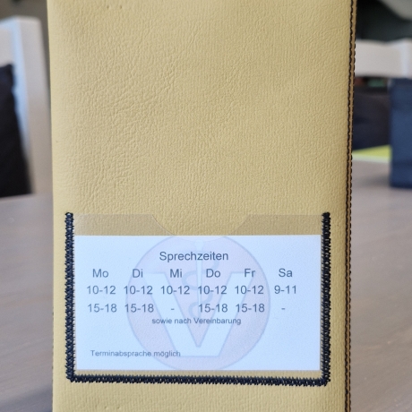 Klapphülle für den EU Heimtierpass - 20x28 Rahmen