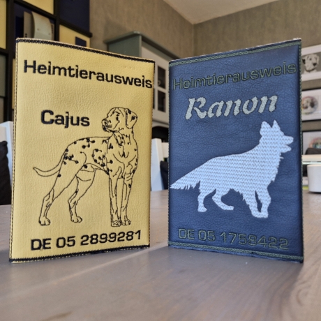 Klapphülle für den EU Heimtierpass - 20x28 Rahmen