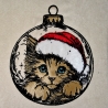 NEU Stickdatei Applikation Katze Angel
