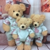 Bärenkleidung Overall Pudel passend für Teddybär Bär 28 cm Neu