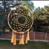Traumfänger & Perlen Wandschmuck Wohndeko Dreamcatcher Sonnenfäng