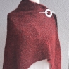 Dreieckstuch - handgestrickt - Farbverlauf - leichtes Tuch