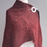 Dreieckstuch - handgestrickt - Farbverlauf - leichtes Tuch