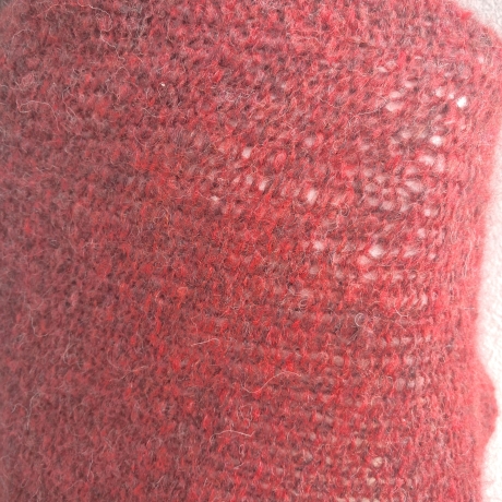 Dreieckstuch - handgestrickt - Farbverlauf - leichtes Tuch