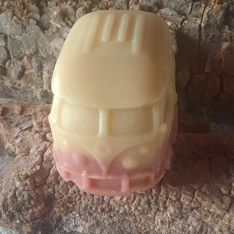 Vollmond  Himbeer VW Bus Bio Duschseife