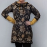 Longpulli Longhoodie Bätter Gold Herbst
