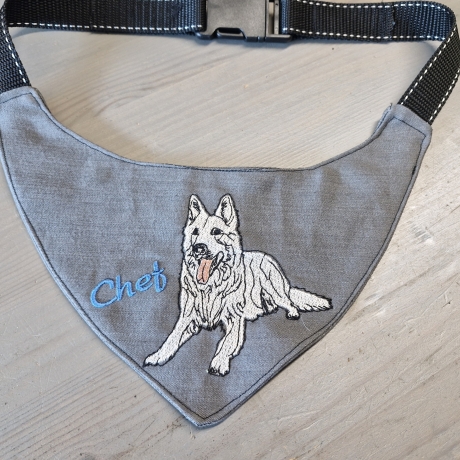 ITH Halstuch zum für mittelgroße/ große Hunde - 20x28 Rahmen
