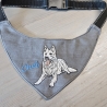 ITH Halstuch zum für mittelgroße/ große Hunde - 20x28 Rahmen