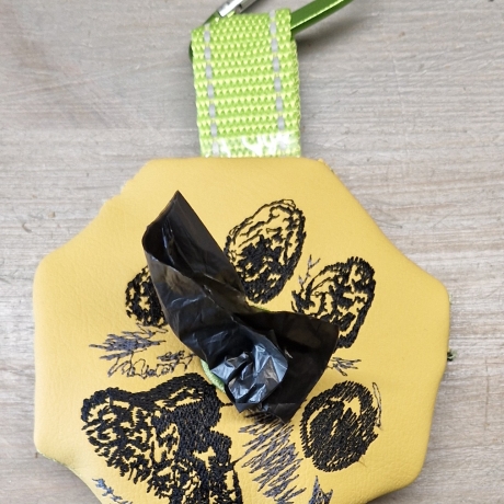 PooBag - Tütenspender - Motiv 1 - Ranon Pfote - 11x11 cm