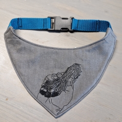 ITH Halstuch zum für mittelgroße/ große Hunde - 20x28 Rahmen