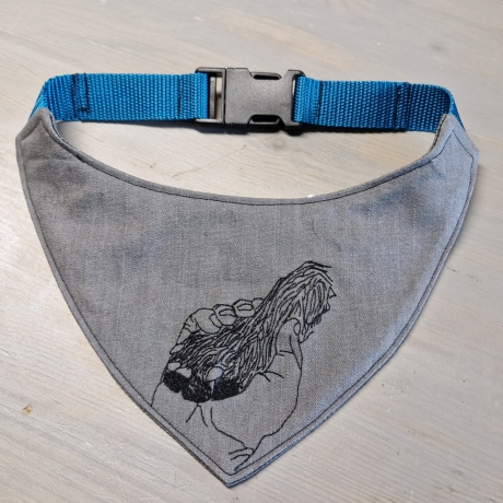 ITH Halstuch zum für mittelgroße/ große Hunde - 20x28 Rahmen