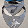 ITH Halstuch zum für mittelgroße/ große Hunde - 20x28 Rahmen