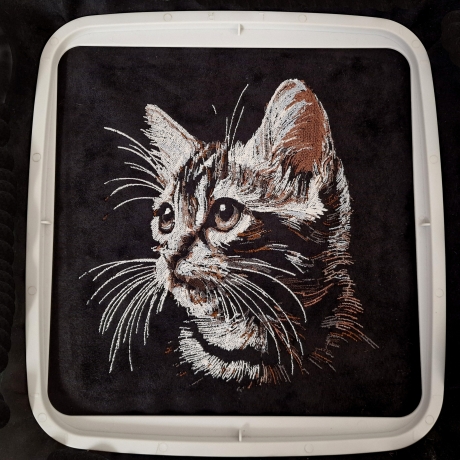 NEU Stickdatei Katze Bengalen Colors Maxie  Lunachild