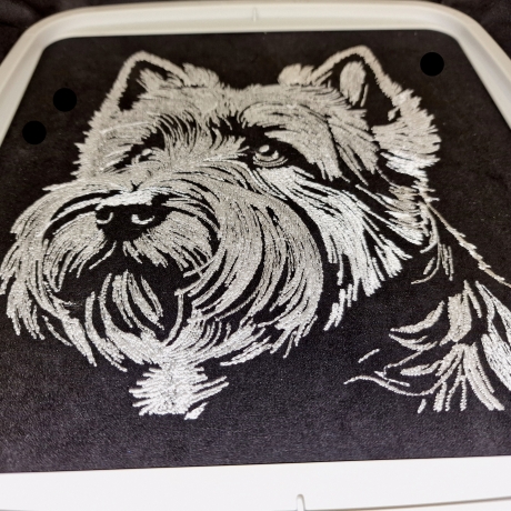 NEU Stickdatei Cairn Terrier Tagor  Hund