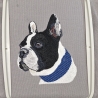 Tyson - französische Bulldogge - als Vollstickdatei - 13x18