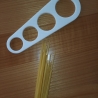 Spaghetti Portionierer für 1 - 4 Portionen, lebensmittelecht