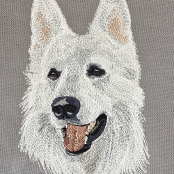 Ranon - Weißer Schweizer Schäferhund - Vollstick - 13x18