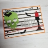 Karte zu Halloween Grußkarte Halloweenkarte