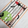 Karte zu Halloween Grußkarte Halloweenkarte