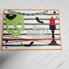 Karte zu Halloween Grußkarte Halloweenkarte