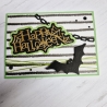 Karte zu Halloween Grußkarte Halloweenkarte