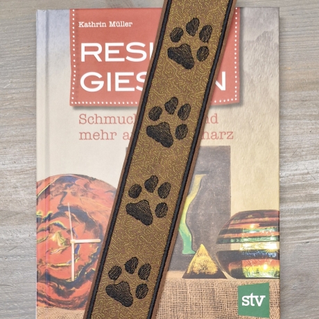 langes Lesezeichen 4 - 4 Pfoten - 4,99 x 26,71 cm