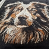 Neu Stickdatei Australian Shepherd Bart Lunachild