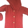 Strickjacke Baby Rot in der Größe 80/86