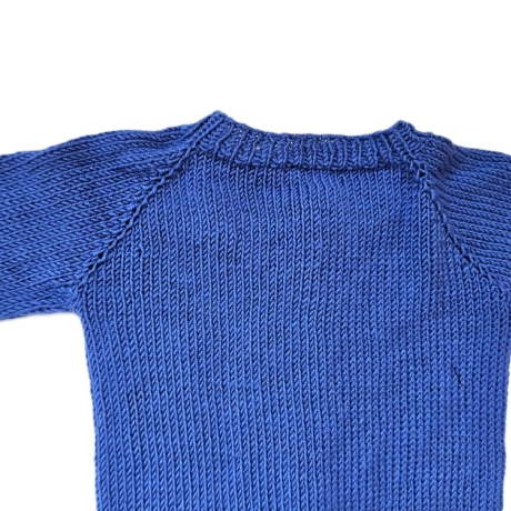 Strickjacke Baby in Blau und der Größe 74/80
