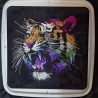 Neu AUFWENDIGE Stickdatei Tiger Ervin Lunachild