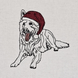 Weihnachtsskizze Ranon - 10x10 cm