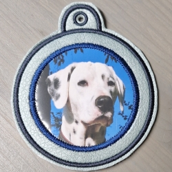 ITH Weihnachtskugel mit Foto für den 10x10 Rahmen