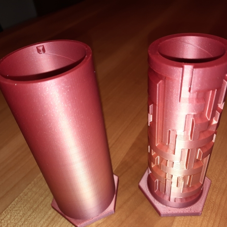 kupferrote Knobelrolle - etwas anspruchsvoll