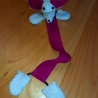 **  süßes Maus Lesezeichen oder Leseratte mit Brille  **