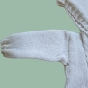 Strickjacke Baby Wollweiß in der Größe 80/86