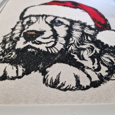 NEU Stickdatei  Cocker Spaniel Murri LunaChild