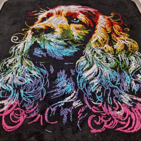 NEU Stickdatei Cocker Spaniel Moreno LunaChild
