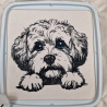 NEU Stickdatei Bichpoo Annika Hund LunaChild