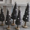 Deko Tannenbaum aus Wolle in zwei Größen - Weihnachten