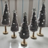 Deko Tannenbaum aus Wolle in zwei Größen - Weihnachten