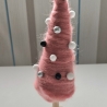 Deko Tannenbäumchen aus Filzwolle - Weihnachten