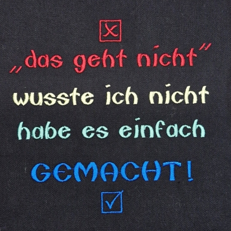 das geht nicht... - 13.40x12.84 cm