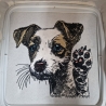NEU Stickdatei Applikation Jack Russel Stella 