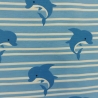 Pucksack, Schlafsack, Strampelsack - Delphine hellblau