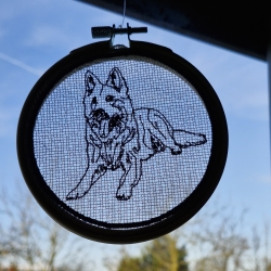 FSL Traumfänger Schäferhund 1_ 100 - 11.99x12.00 cm