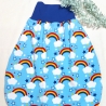 Pucksack, Schlafsack, Strampelsack - Regenbögen